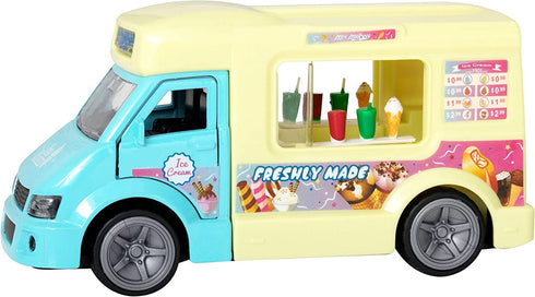TEAMSTERZ LIGHT & SOUND ICE CREAM VAN KIDS TOY. 1373620