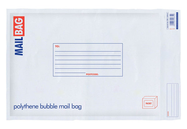Bubble Mail Bags - Large Polythene, 290x440mm, 10 Pack C273