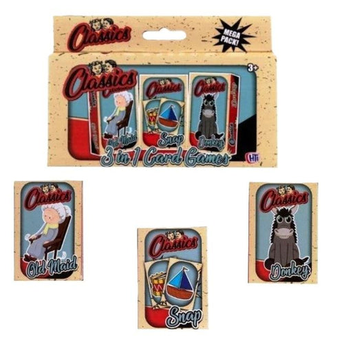 Card Game Set - Classic 3 in 1 Collection | 1375861