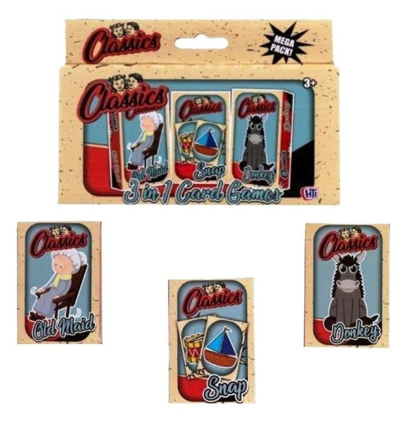 Card Game Set - Classic 3 in 1 Collection | 1375861