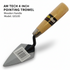 AM-TECH 4" POINTING TROWEL WITH WOODEN HANDLE. G0100