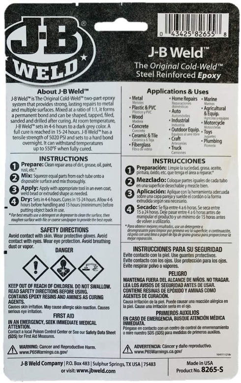 JB Weld AutoWeld Dark Grey 8265-S - High Strength Bonding