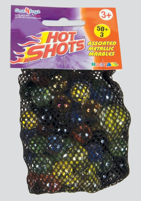HOT SHOTS PACK OF MARBLES 50. HTITP225