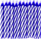 24 BLUE BIRTHDAY CANDLES. 20847-B