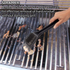BLAZE BUDDY BBQ WIRE CLEANING BRUSH WITH STAINLESS STEEL SCRAPER. OL320575