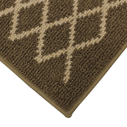 Machine Washable Doormat - JVL BERGAMO Indoor Mat 50x80cm