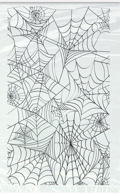 PACK OF 20 SPIDER WEB HALLOWEEN CELLO BAG. 62524