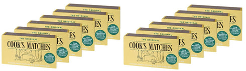 Safety Matches Bulk - THE ORIGINAL COOKS SAFETY MATCHES BOX 12/PK