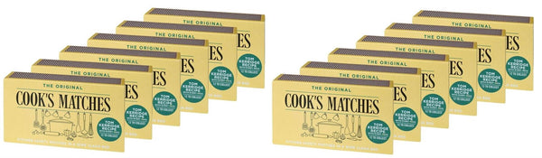 Safety Matches Bulk - THE ORIGINAL COOKS SAFETY MATCHES BOX 12/PK