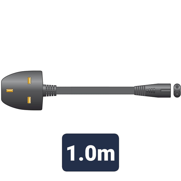 Figure 8 Power Cable - MERCURY 2 PIN MAINS 1M 114.033UK