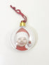 PERSONALISED CHRISTMAS TREE PHOTO BAUBLES 70MM. HBB016B