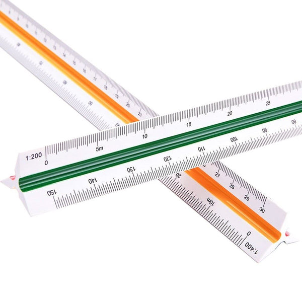 Triangular Scale Ruler - TIGER 30CM / 12 Inch T302336