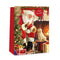 TALLON CHRISTMAS TRADITIONAL SANTA LARGE GIFT BAGS 34 X 26CM. TAX9418A
