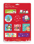 NOVELTY CHRISTMAS KIDS GIFT TAGS PACK OF 50. XAGGT209