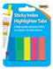 Neon Sticky Tabs - TIGER 100 Index Highlighter Tabs 301307