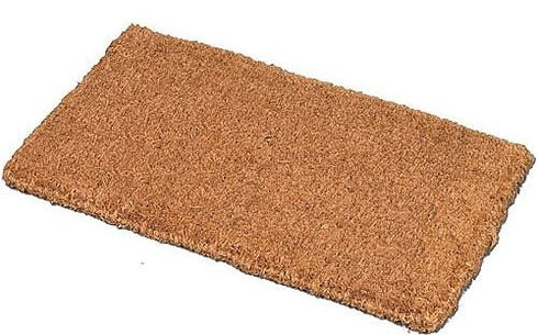 Coir Door Mat - JVL Ryburn Natural Entrance Mat 45x75cm