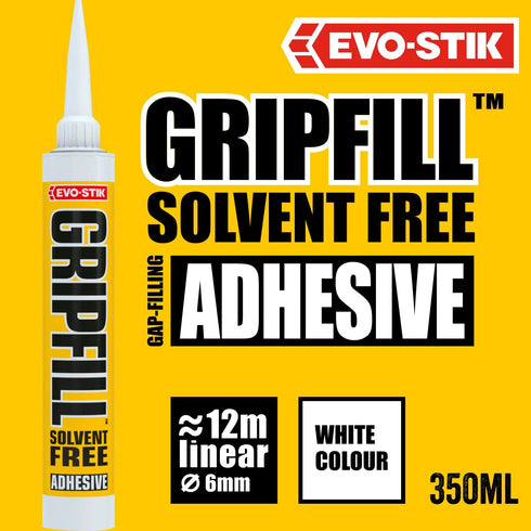 Solvent Free Adhesive - EVO-STIK GRIPFILL 350ML 30812124