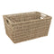 Seagrass Storage Baskets - JVL Set of 3 with Handles