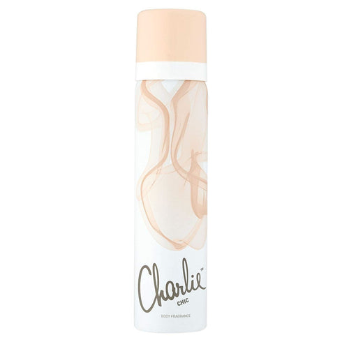 PACK OF 6 CHARLIE BODY SPRAY 75ML - CHIC. CBSC