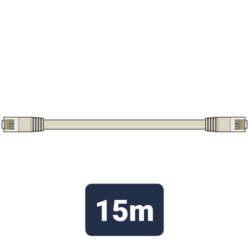 CAT6 Ethernet Cable 15M - High-Speed Network Patch Cable
