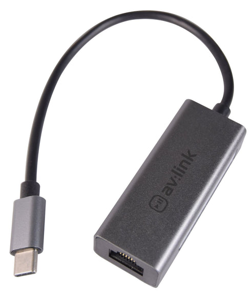 USB-C Ethernet Adapter - AV LINK Gigabit Connectivity 500.104UK