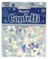 VALENTINE LOVE IRIDESCENT HEART CONFETTI. EWH6I