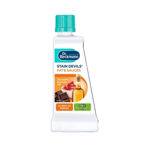 Dr Beckmanns Stain Devils Oil Fat Blood Egg Soya Starch Dairy Semen Remover 50ML
