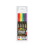 Liquid Window Markers - 4 Coloured Chalk C826 Set