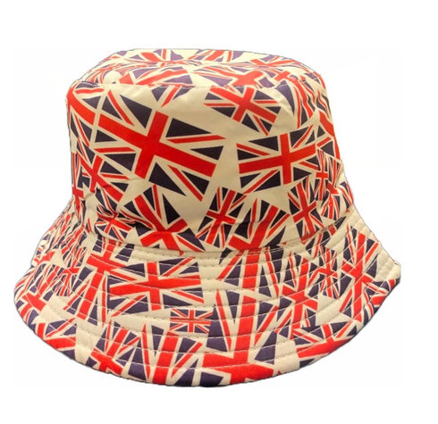Union Jack Bucket Hat - Stylish UK Flag Design JL1202