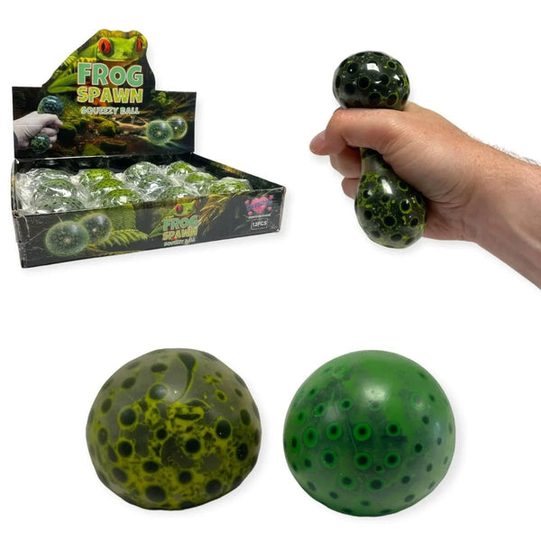 Squeezy Frog Toy - Assorted Frog Spawn Ball 6cm | HU1579