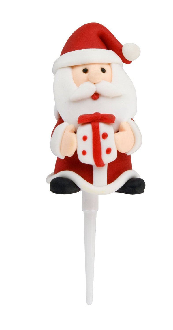 Santa Claus Cake Topper - Perfect Holiday Centerpiece A00979
