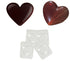 HEART SHAPE CHOCOLATE MOULD CAKE DECORATION CRAFT MOLD. PI737010