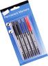 Permanent Markers Pack - TALLON RAPID DRY, 5PK T1157