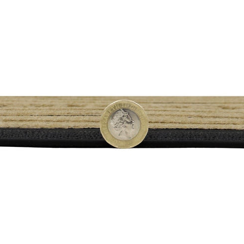 Vienna Doormat - JVL Assorted Design Rubber Backed 45x75cm