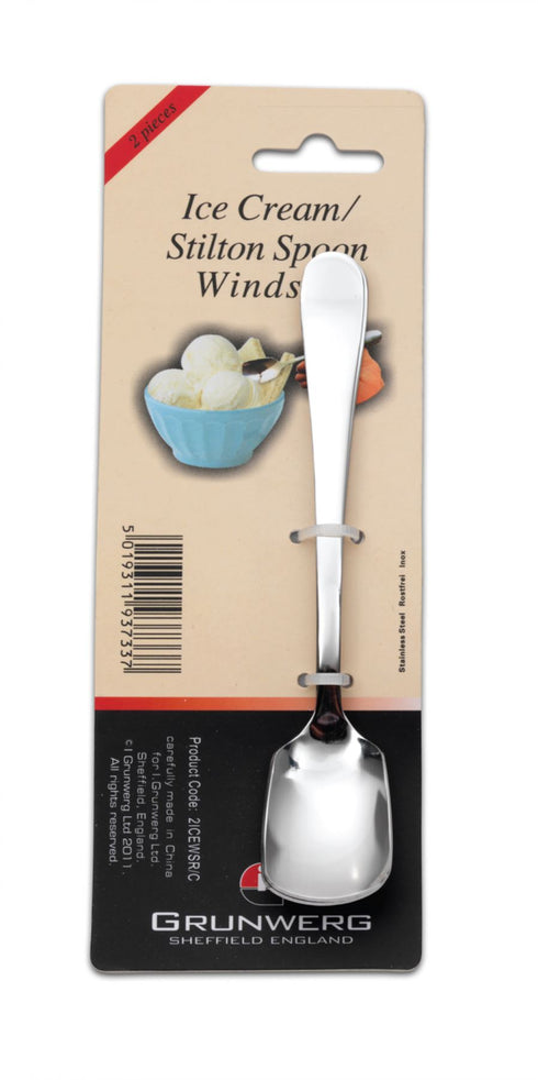 Stainless Steel Ice Cream Spoon - WINDSOR 2 Pack