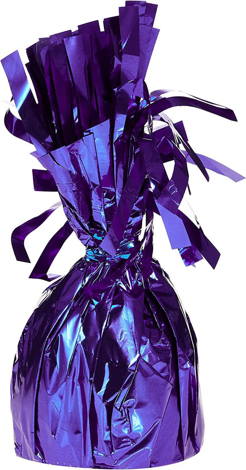 Purple Balloon Weight - Unique Party Foil UNI4949 Accessory