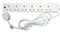 POWER PLUS 6 WAY 13AMP EXTENSION LEAD 2MTR. PP1008