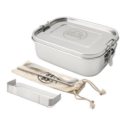 Leakproof Lunch Box - GRUNWERG Stainless Steel Set 800ml