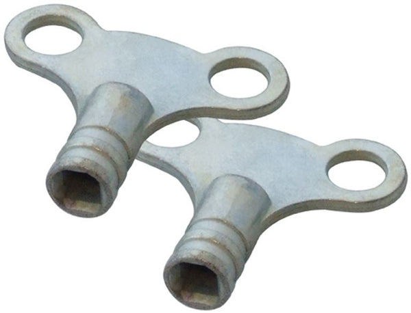 Radiator Bleed Keys - 2 Pack Clock Type Radiator Tools