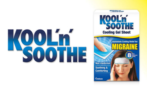 KOOL N SOOTHE MIGRAINE COOLING GEL SHEET 2/PK. 3745254