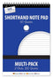 JUST STATIONERY SHORTHAND NOTEBOOK 50 SHEETS 3/PK. TA3252