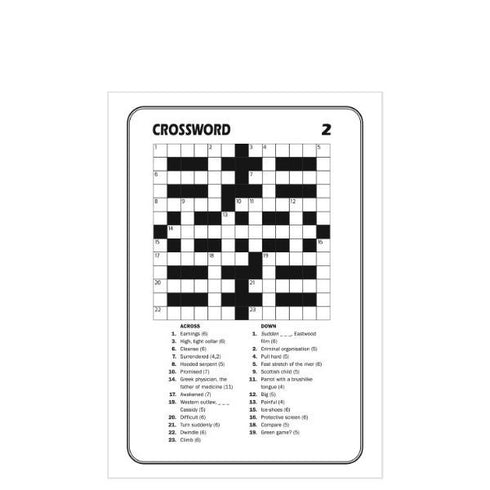 A5 MEGA CROSSWORD BOOK WITH OVER 160 PUZZLES. P2593