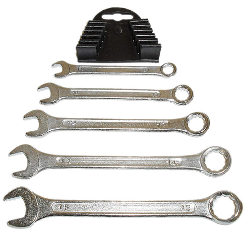 Combination Spanner Set - BLACKSPUR 5PC (MM CARD) WR260