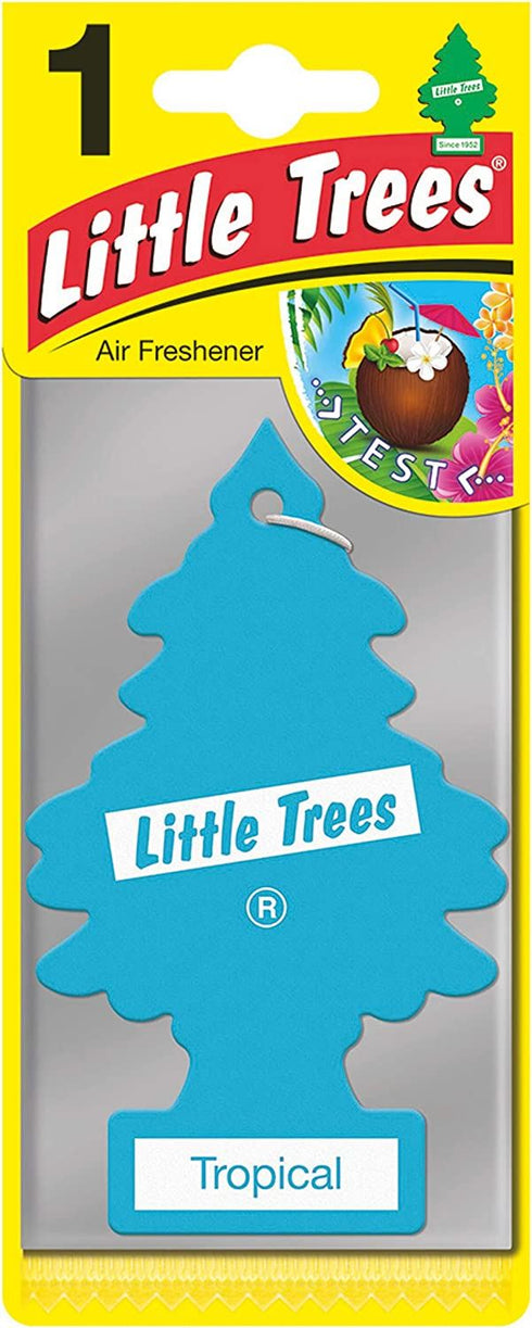 LITTLE TREES CAR AIR FRESHENER - TROIPCAL. MTR0076