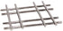 Chrome Cross Trivet 20cm - Elegant Kitchen Accessory AP6120