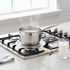 SIMMER RING WITH WOODEN HANDLE. 4591