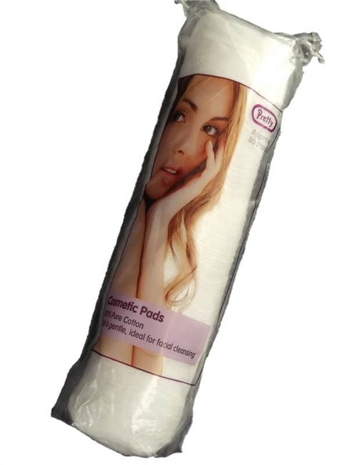 PRETTY LARGE OVAL COTTON COSMETIC PADS 50/PK. 09142-010D