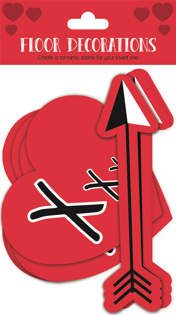 ROMANTIC VALENTINES LOVE FLOOR DECORATION. EW24567