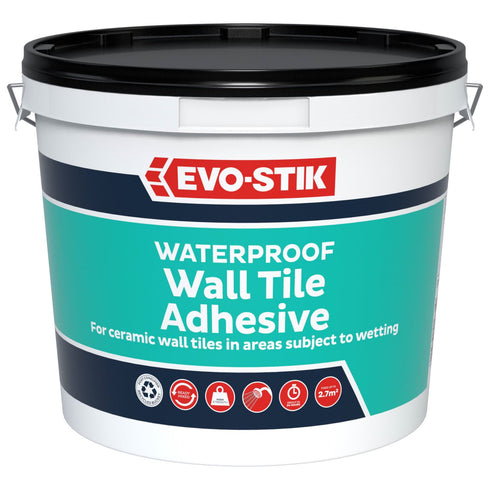 Waterproof Tile Adhesive - EVO-STIK Ceramic Wall 2.5L 30812631