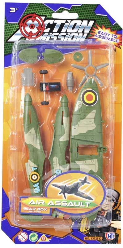 Fighter Jet Toy - Action Mission Build Your Own Set 1372532